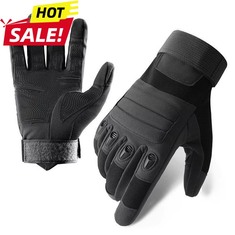 Motorcycle Glove Knuckle - Guantes Tácticos de Ciclismo para Hombre