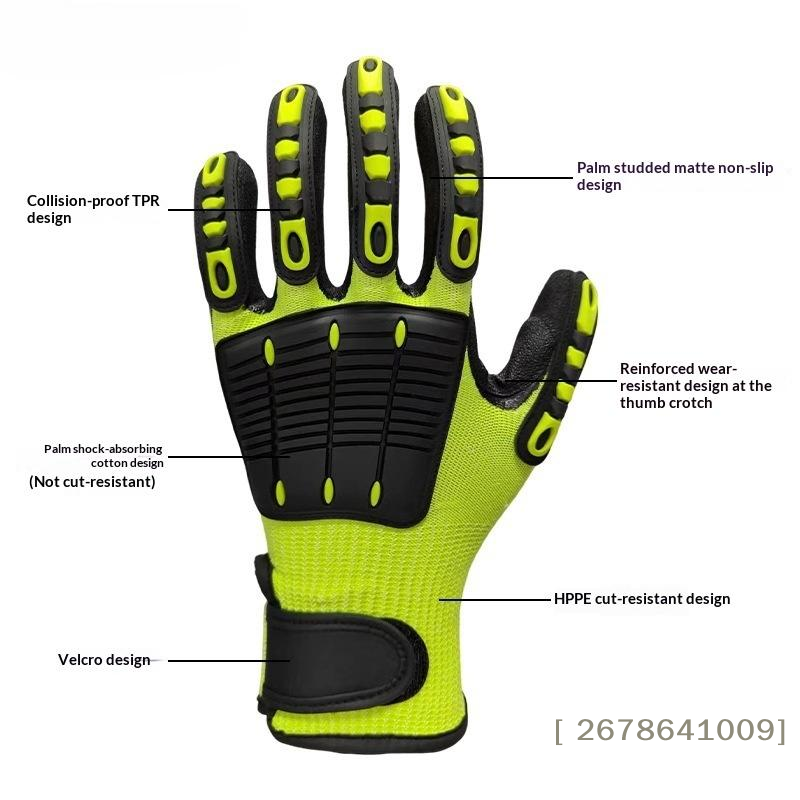 ⚑ Guante de trabajo de segurid - Work Glove Impact reseña y precio