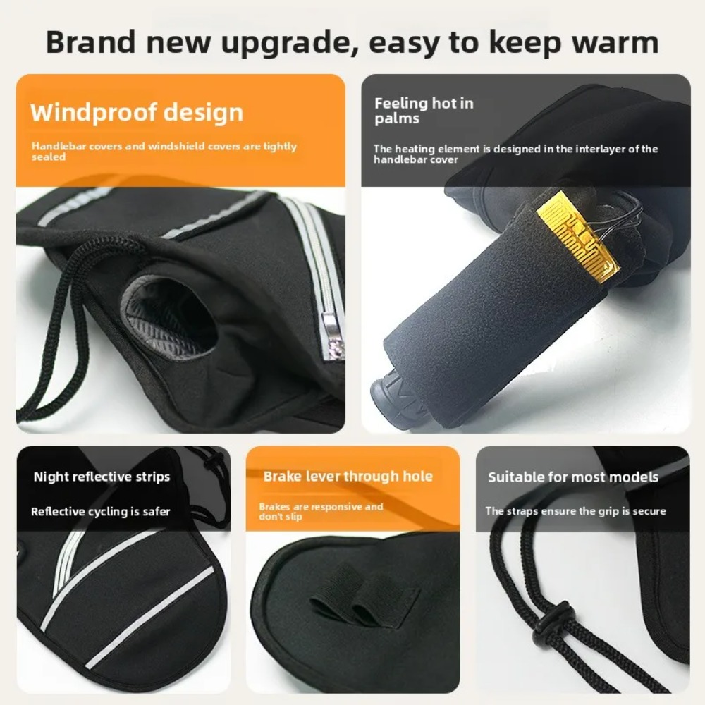 Cubiertas para manillar de mot - Heat Resistant Glove reseña y precio